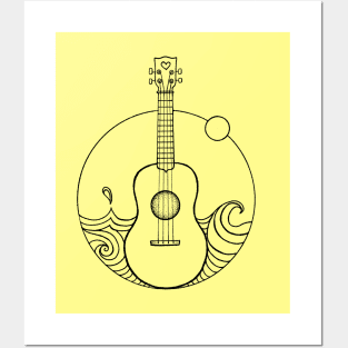 Ukulele Posters and Art